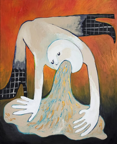 Eva Nüßlein, Der Reiher, 2022